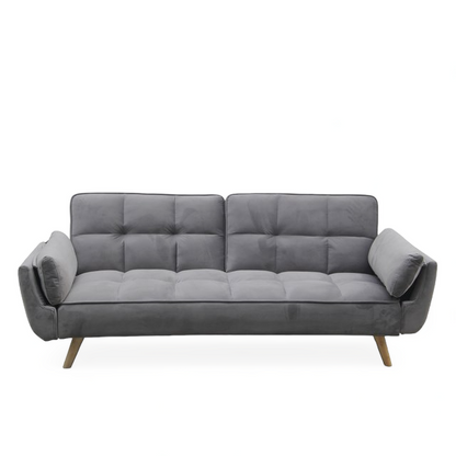 Sofa Bed Violetta Pana USB Light Grey