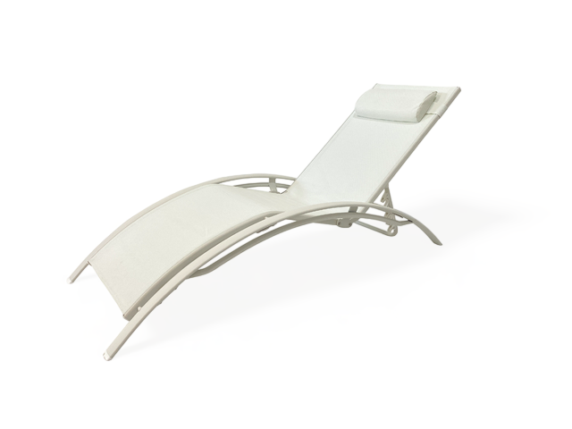 Reposera Zaira Blanco