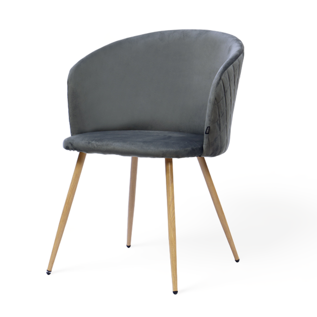 Silla Jade Pana Gris Oscuro