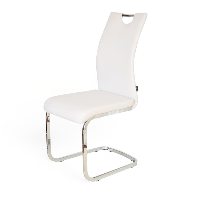 Silla Celine Ecocuero Blanca