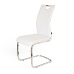 Silla Celine Ecocuero Blanca
