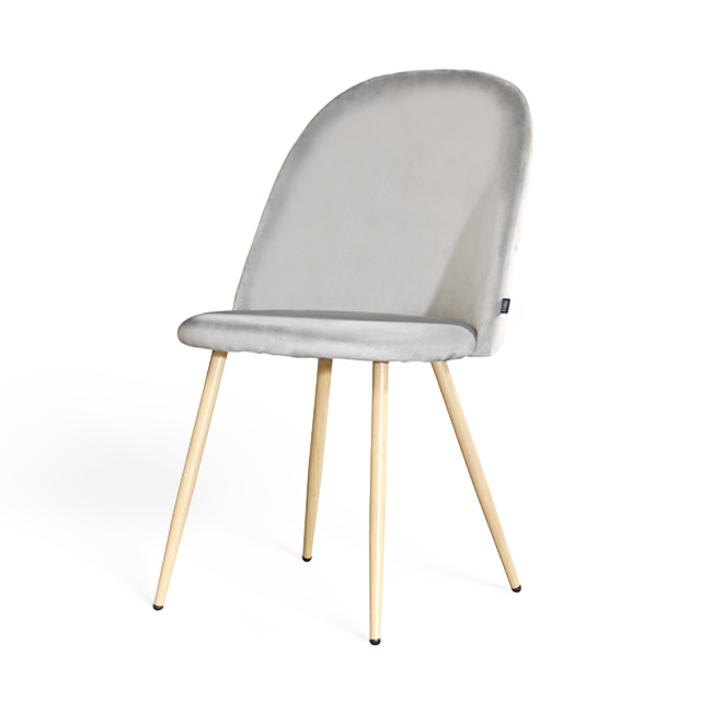 Silla Livia Pana Gris Claro