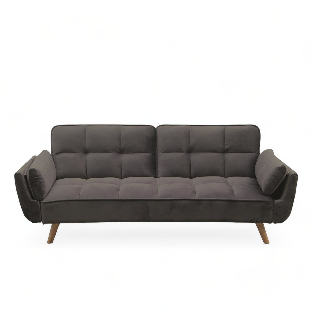 Sofa Bed Violetta Pana USB Dark Grey
