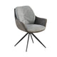 Sillón Nature Gris Oscuro Base Negra