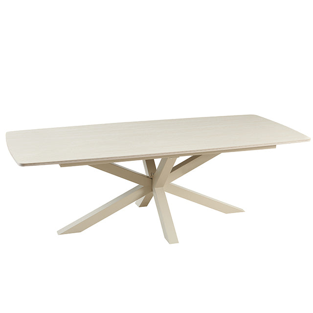 Mesa Turín Neo Travertino Base Capuccino