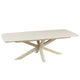 Mesa Turín Neo Travertino Base Capuccino