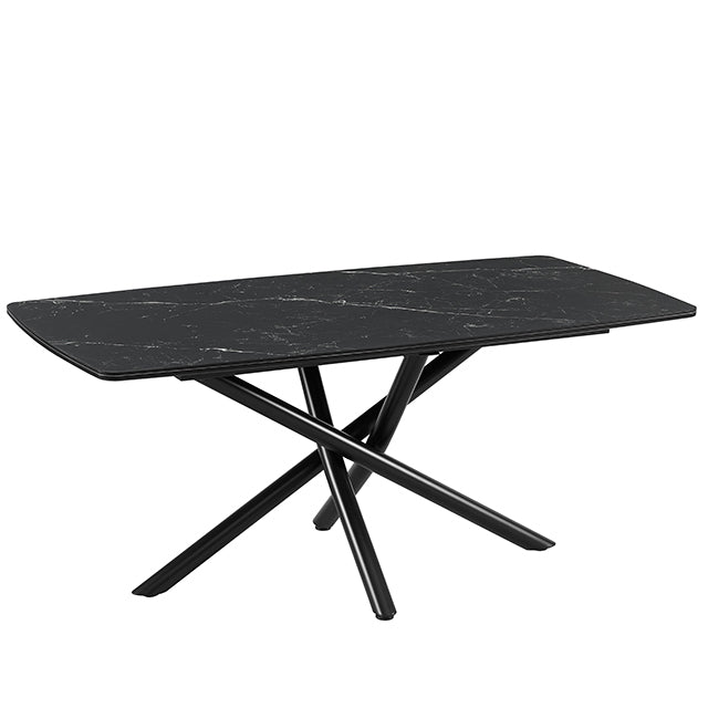 Mesa Sava Statuario Negro Base Negra