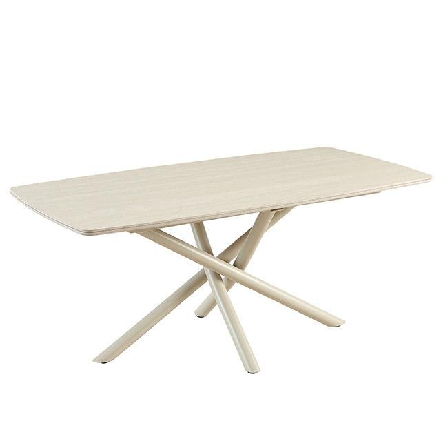 Mesa Sava Travertino Base Capuccino