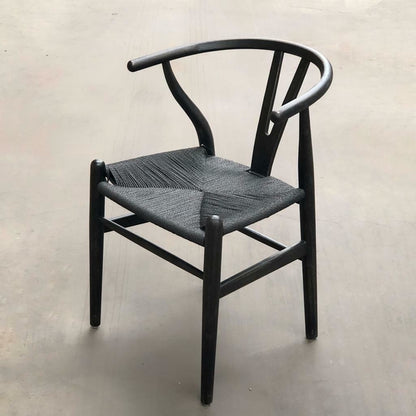 Silla Wishbone Full Black
