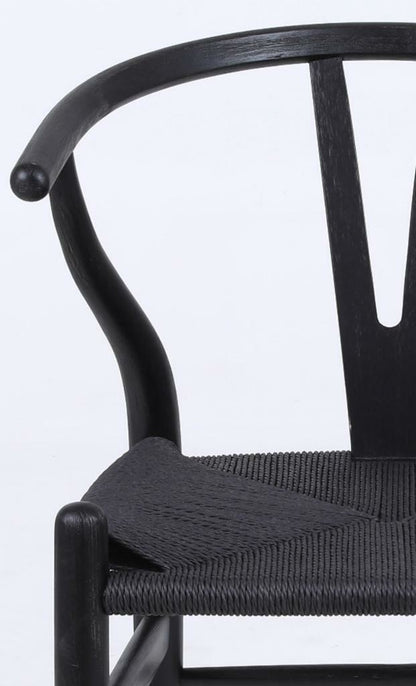 Silla Wishbone Full Black