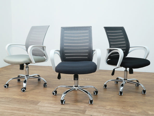 Silla Delta Negra y Blanca