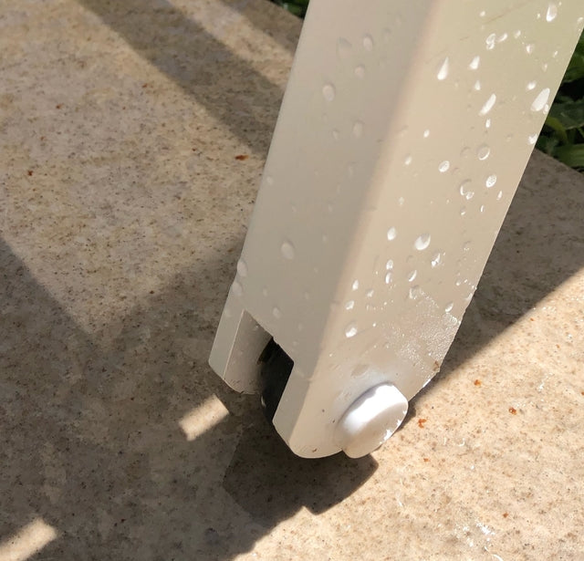 Reposera Delta x2 c/Apoyabrazos White