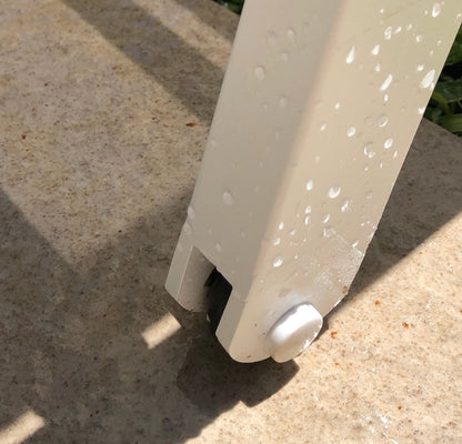 Reposera Delta x2 c/Apoyabrazos White