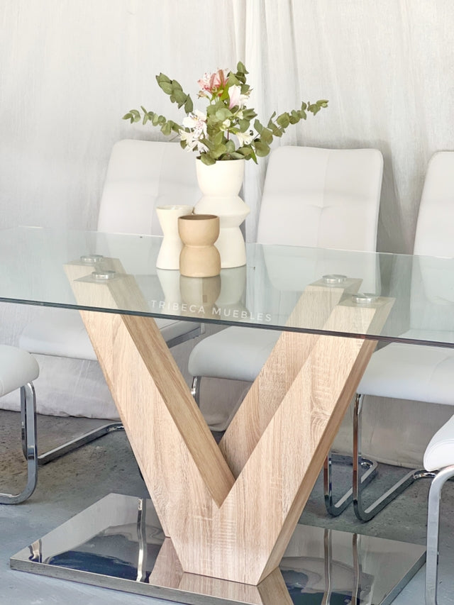 Mesa Ambar Base Natural