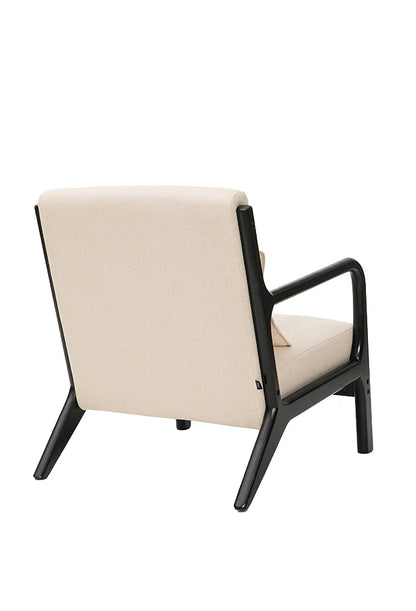 Sillón Olia Madera Negra Chenille Natural