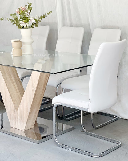 Mesa Ambar Base Natural