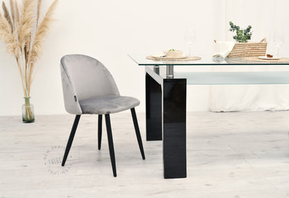 Mesa Lume Base Negra