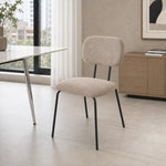 Silla Denver Taupe Base Negra