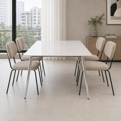 Silla Denver Taupe Base Negra