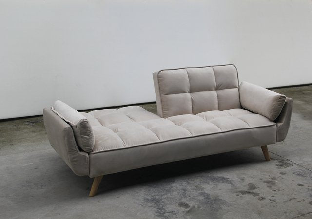 Sofa Bed Violetta Pana USB Beige