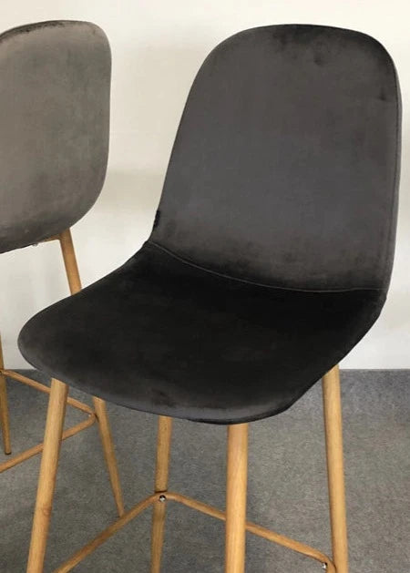 Banqueta Syra Pana Gris Oscuro