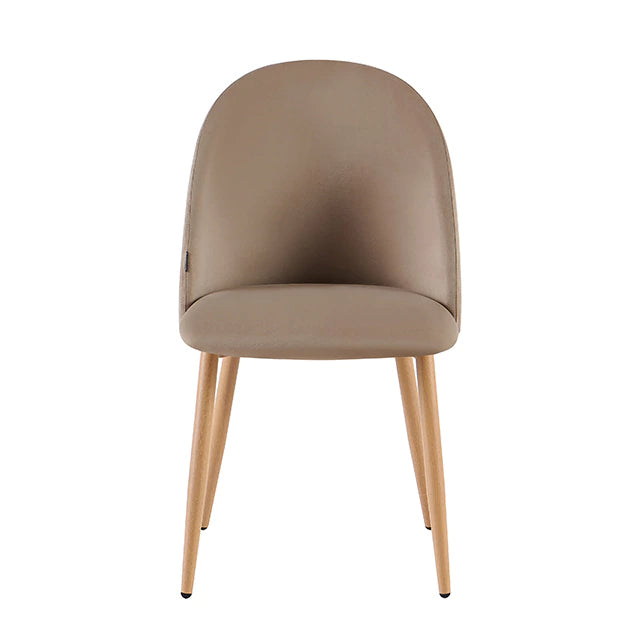 Silla Livia Lisa Taupe Pana Base Natural