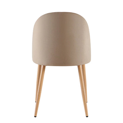 Silla Livia Lisa Taupe Pana Base Natural