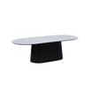 Mesa Salva Statuario Base Negra