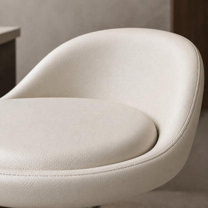 Banqueta Rava Ecocuero Blanco