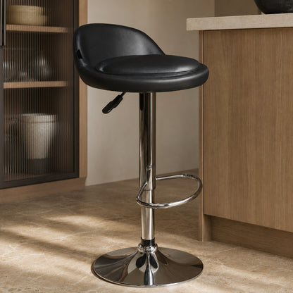 Banqueta Rava Ecocuero Negro
