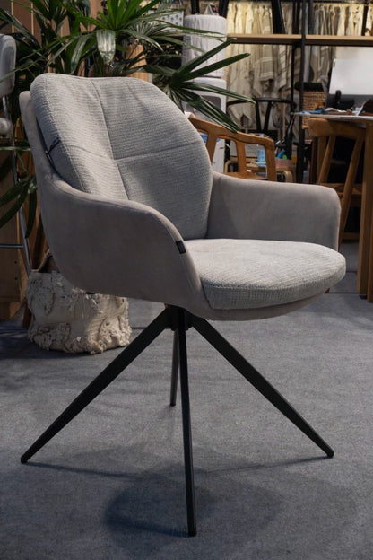 Sillón Nature Beige Base Negra