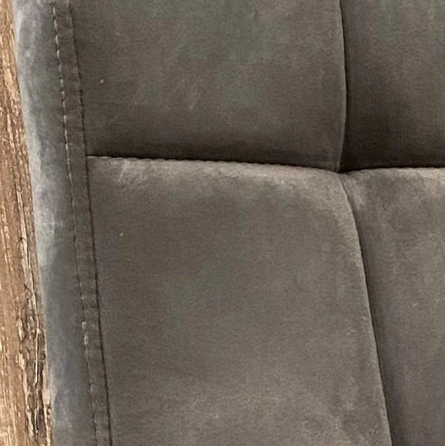 Banqueta Liora Pana Gris Oscuro