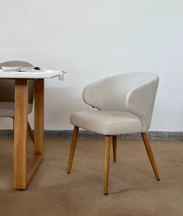 Silla Vita Beige Base Natural