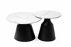 Set Miscela Calacatta Base Negra