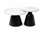 Set Miscela Calacatta Base Negra