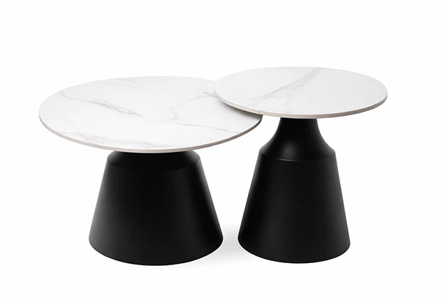 Set Miscela Calacatta Base Negra
