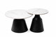 Set Miscela Calacatta Base Negra