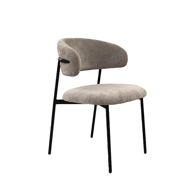 Silla Zuno Pro Gris Claro Base Negra