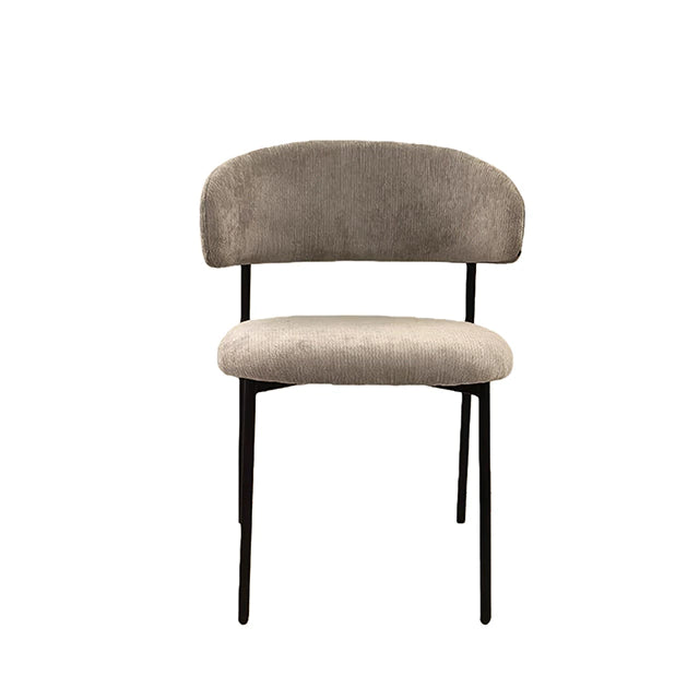 Silla Zuno Pro Gris Claro Base Negra
