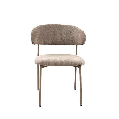 Silla Zuno Pro Gris Claro Base Capuccino