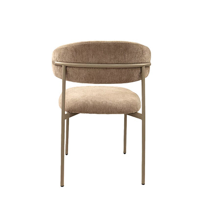 Silla Zuno Pro Taupe Base Capuccino