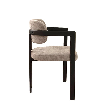 Silla Besaya Gris Claro Base Negra