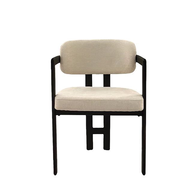 Silla Besaya Beige Base Negra