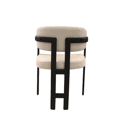 Silla Besaya Beige Base Negra