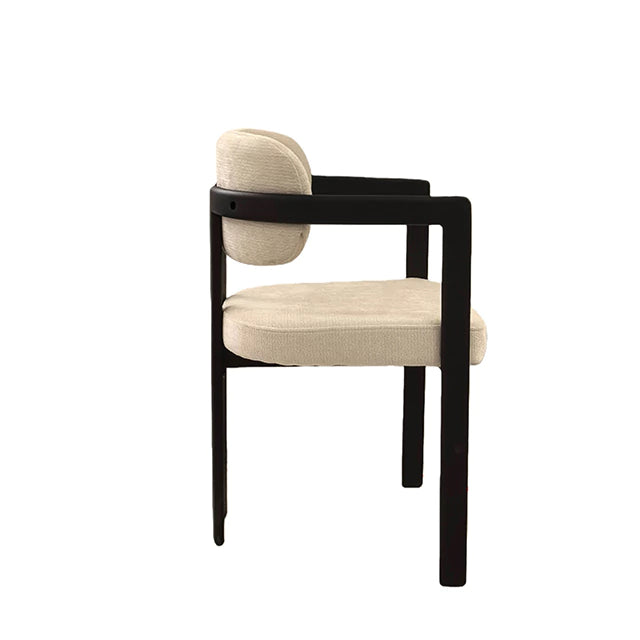 Silla Besaya Beige Base Negra