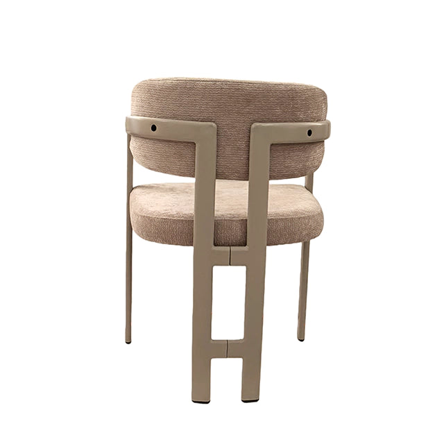Silla Besaya Taupe Base Capuccino