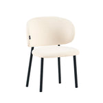 Silla Pragal Beige Base Negra