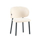 Silla Pragal Beige Base Negra