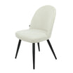 Silla Lara Beige Base Negra