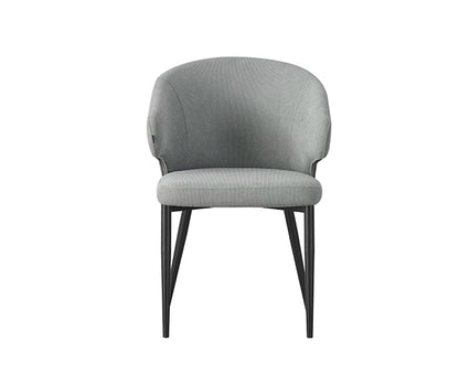Silla Alix Gris Base Negra